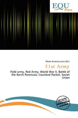 Cover of 51st Army