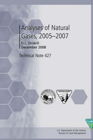 Cover of Analyses of Natural Gases, 2005-2007