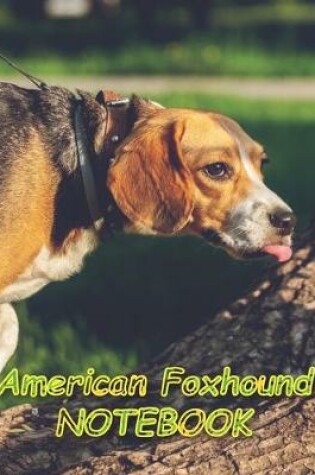 Cover of American Foxhound NOTEBOOK