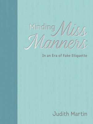 Book cover for Minding Miss Manners