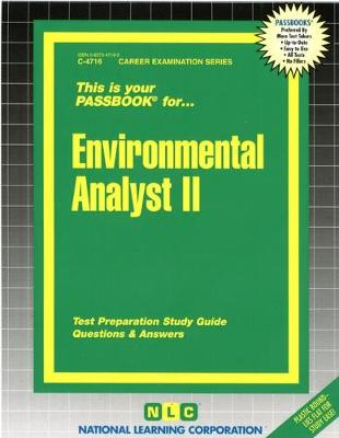 Book cover for Environmental Analyst II