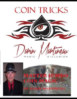 Book cover for Coin Tricks Master Jumbo Coin Magic