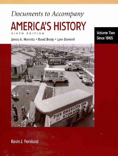 Book cover for America, Volume 2