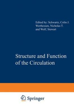 Cover of Structure and Function of the Circulation