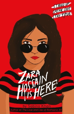 Book cover for Zara Hossain is Here EBOOK