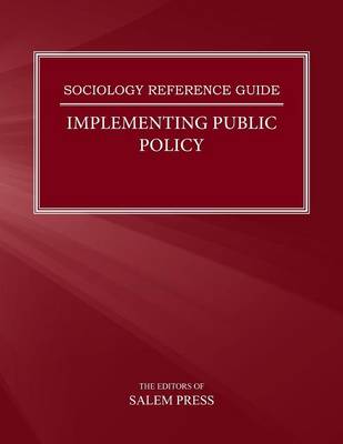 Book cover for Implementing Public Policy