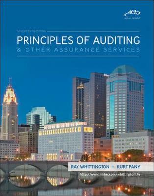 Book cover for Principles of Auditing & Assurance Services with ACL Software CD