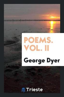 Book cover for Poems. Vol. II