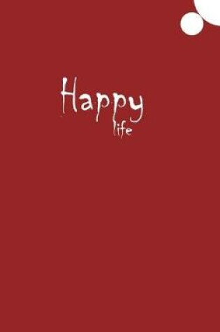 Cover of Happy Life Journal (Red)
