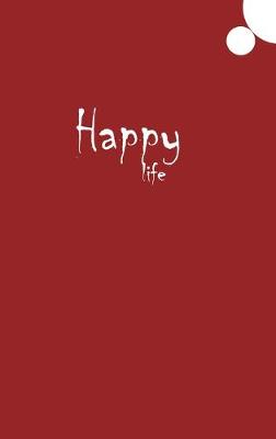 Book cover for Happy Life Journal (Red)