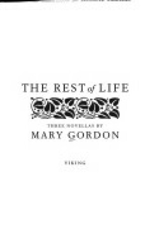 Cover of Gordon Mary : Untitled:Three Novellas