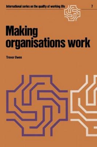 Cover of Making organisations work