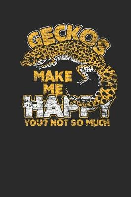 Book cover for Geckos Make Me Happy