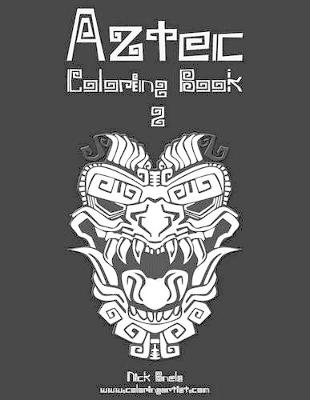 Book cover for Aztec Coloring Book 2