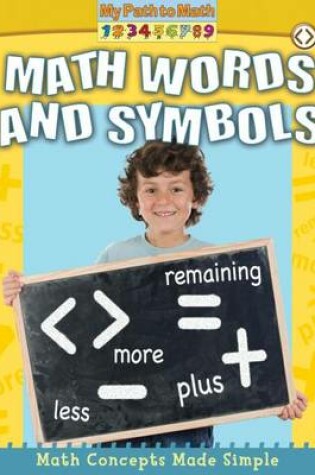 Cover of Math Words and Symbols