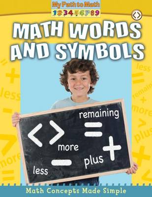 Book cover for Math Words and Symbols