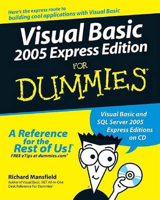 Book cover for VB Express Bonus Kit For Dummies