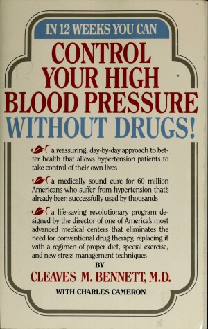 Book cover for Control Your High Blood Pressure