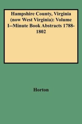 Cover of Hampshire County, Virginia (now West Virginia)