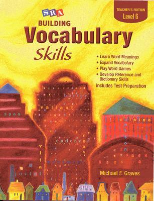 Book cover for Building Vocabulary Skills, Teacher's Edition, Level 6