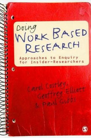 Cover of Doing Work Based Research