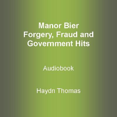 Book cover for Manor Nier - Forgery, Fraud and Government Hits