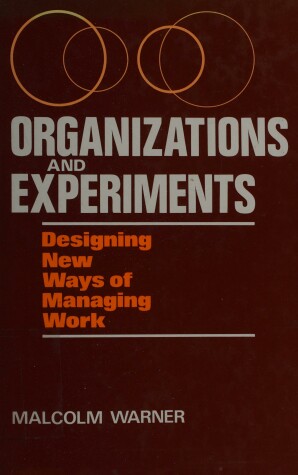Book cover for Organizations and Experiments
