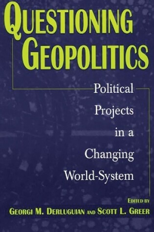 Cover of Questioning Geopolitics