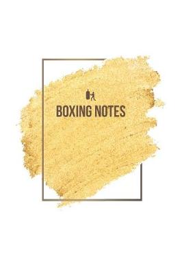 Book cover for Boxing Notebook - Boxing Journal - Boxing Diary - Gift for Boxer