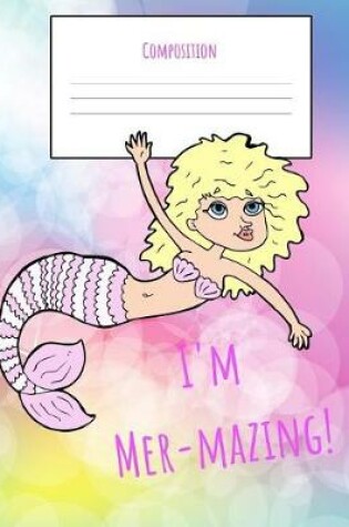 Cover of Mermaid Colorful Composition Book