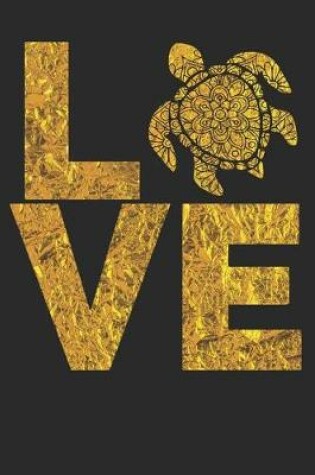 Cover of Love Sea Turtles Notebook