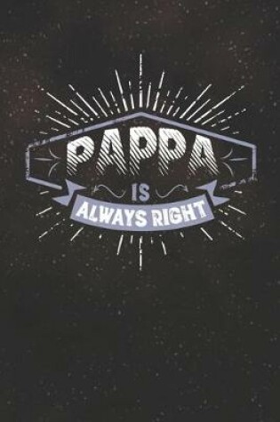 Cover of Pappa Is Always Right