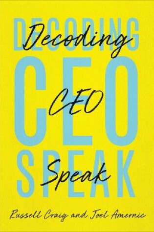 Cover of Decoding CEO-Speak