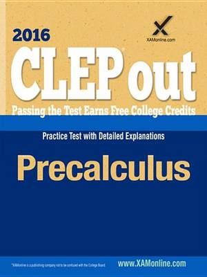 Book cover for CLEP Precalculus