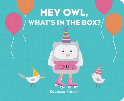 Book cover for Hey Owl, What's in the Box?