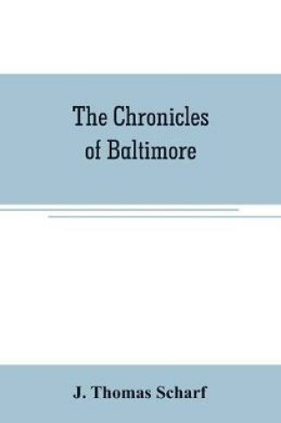 Cover of The chronicles of Baltimore