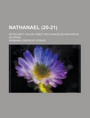 Book cover for Nathanael (20-21); Zeitschrift Fur Die Arbeit Der Evangelischen Kirche an Israel