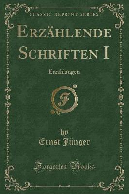 Book cover for Erzählende Schriften I