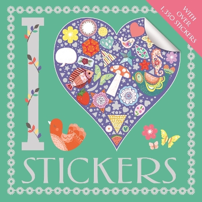 Book cover for I Heart Stickers