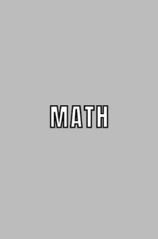 Cover of Math