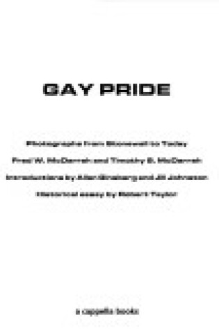 Cover of Gay Pride