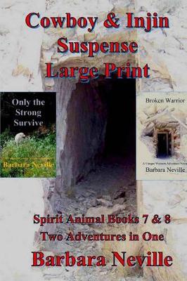 Book cover for Cowboy & Injin Suspense Large Print