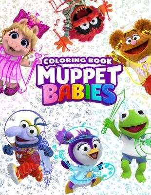 Book cover for Muppet Babies Coloring Book