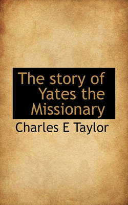 Book cover for The Story of Yates the Missionary