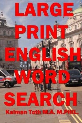 Cover of Large Print English Word Search