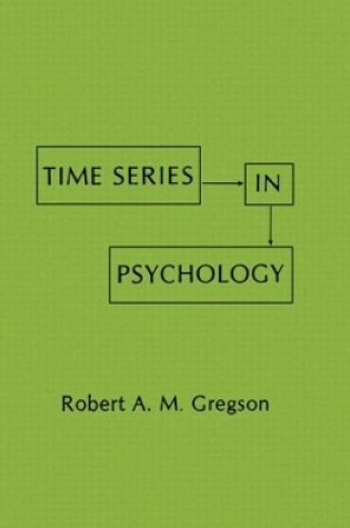 Cover of Time Series in Psychology