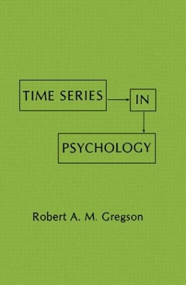 Book cover for Time Series in Psychology
