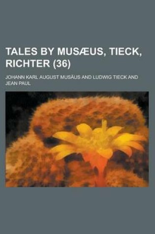 Cover of Tales by Musaeus, Tieck, Richter (36)