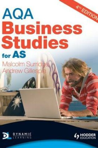 Cover of Aqa Business Studies for as (Surridge & Gillespie), 4th Edition