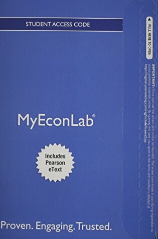 Cover of NEW MyLab Economics with Pearson eText -- Access Card -- for Introduction to Econometrics